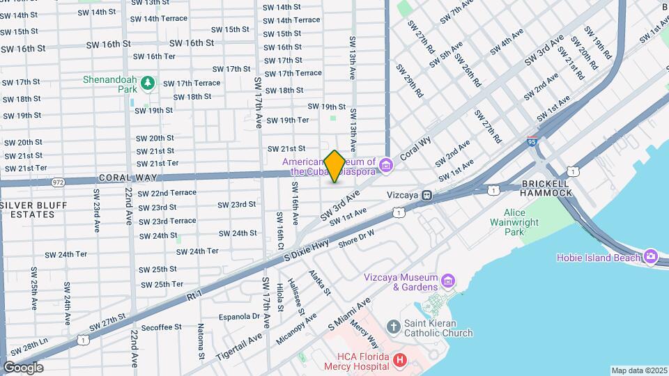 1352 SW 22nd Ter Map and Location Details