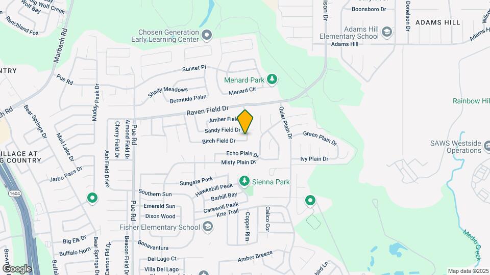 9903 Birch Field Dr Map and Location Details