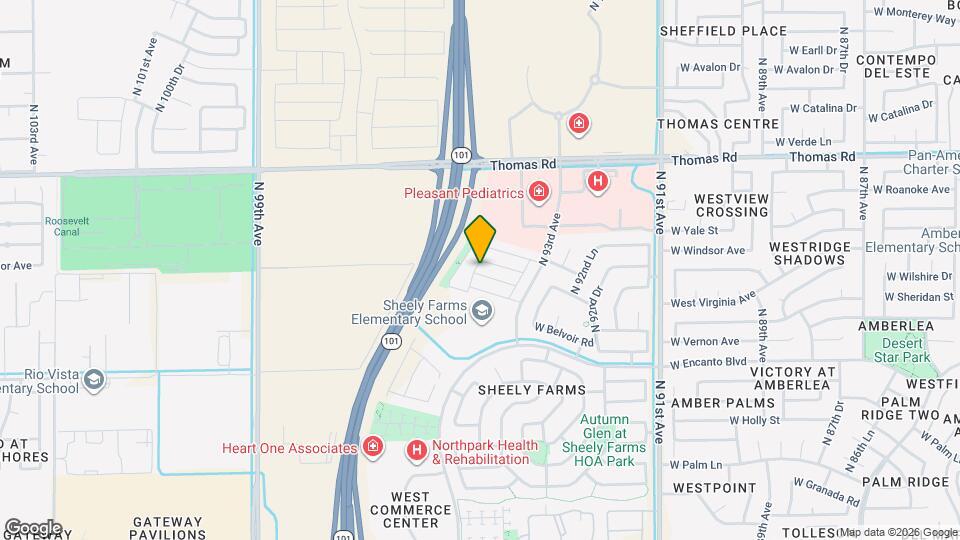 9444 W Wilshire Ave Mapa y Detalles de la Ubicación