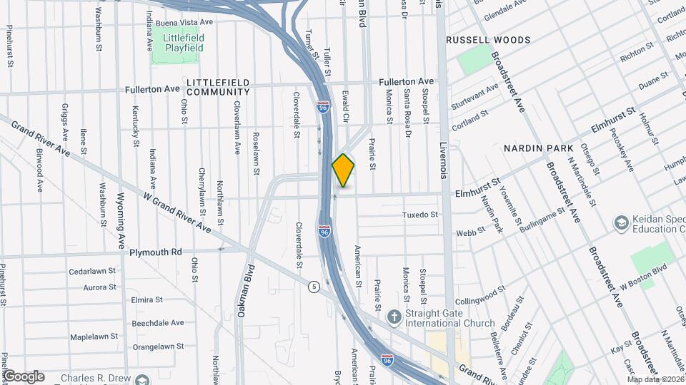 7548 Elmhurst St, Unit 7548 Map and Location Details