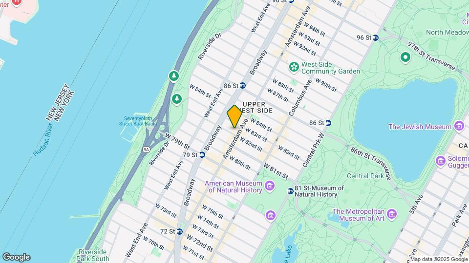 462 Amsterdam Ave Map and Location Details