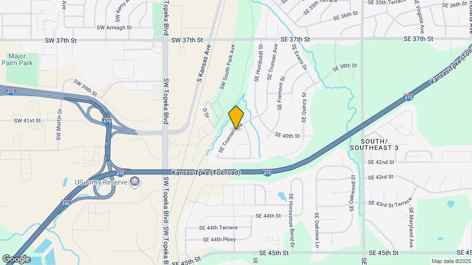 4012 SE Truman Ave Map and Location Details