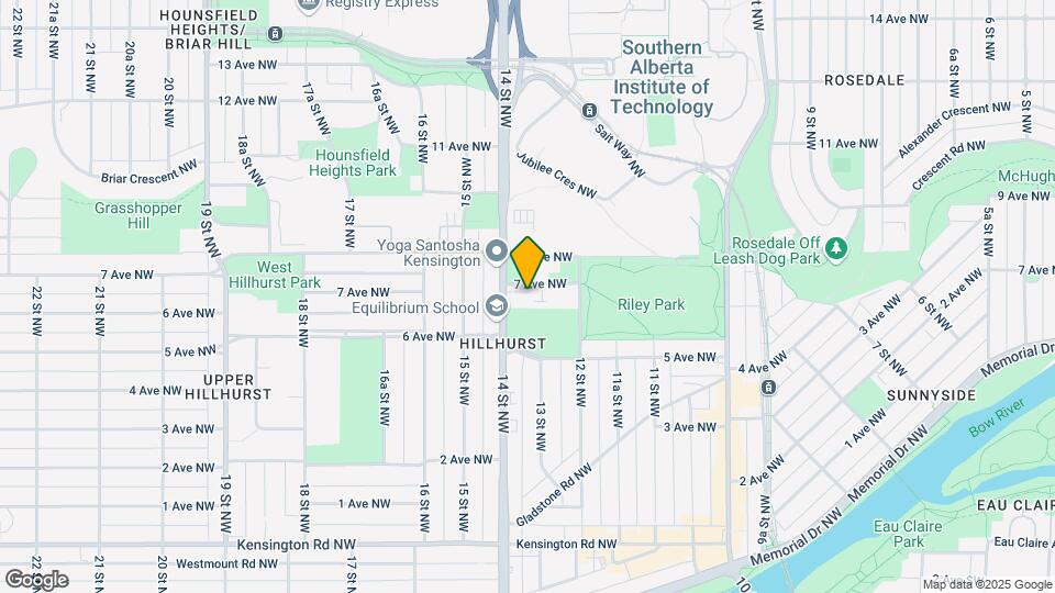 1421 7 Av NW Map and Location Details