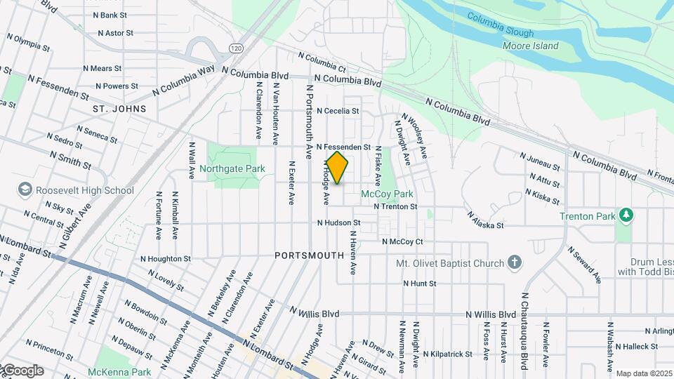 9203 N Adriatic Ave Mapa y Detalles de la Ubicación