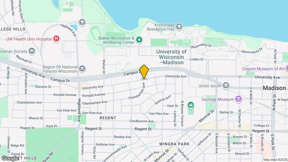 1937 University Ave, Unit Apartment #2 Mapa y Detalles de la Ubicación