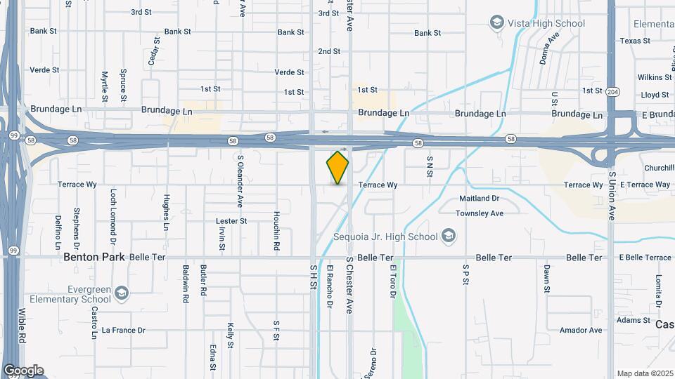 1509 Terrace Wy Mapa y Detalles de la Ubicación