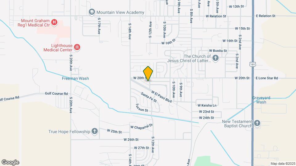 2008-2014 S 12th Ave Map and Location Details