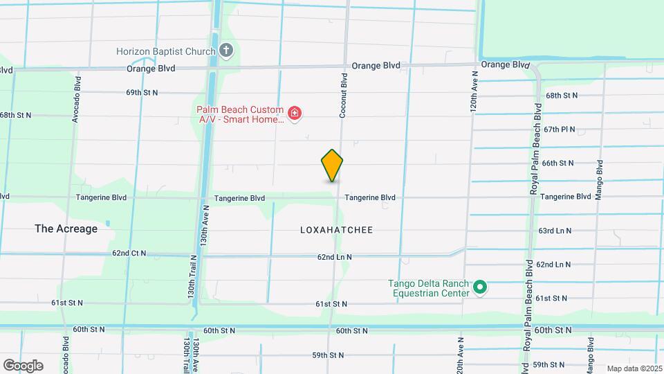 12523 Tangerine Blvd Map and Location Details