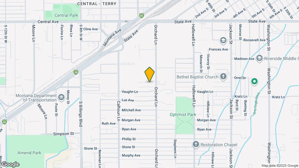 4416 Clevenger Ave Map and Location Details