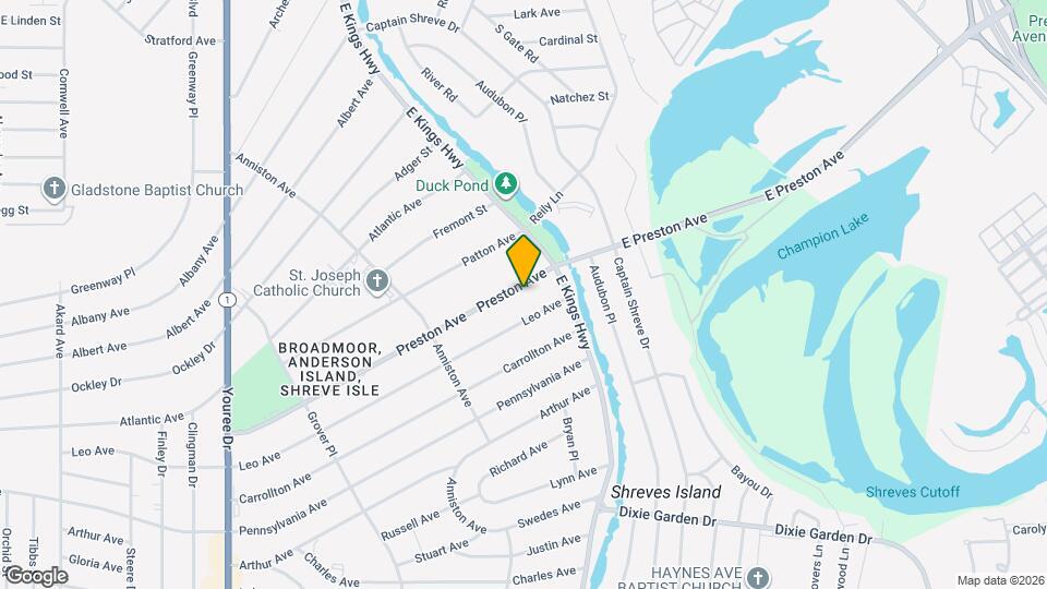 117 Preston Ave Map and Location Details