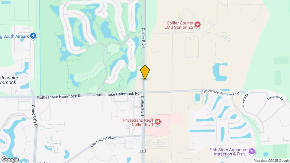 8552 Collier Blvd Mapa y Detalles de la Ubicación