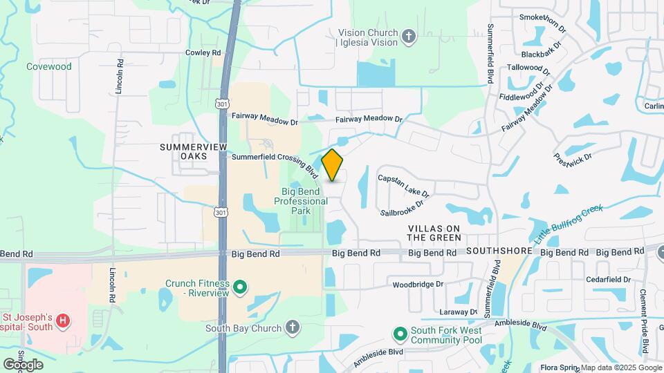 12914 Fennway Ridge Dr Mapa y Detalles de la Ubicación