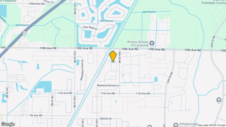 1517 Gadsden Point Pl Map and Location Details