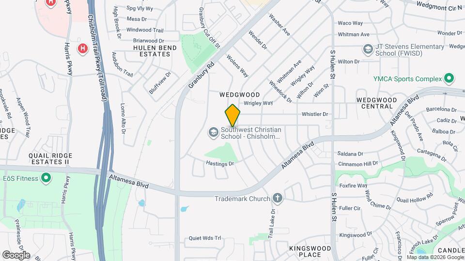 6756 Trail Lake Dr Map and Location Details