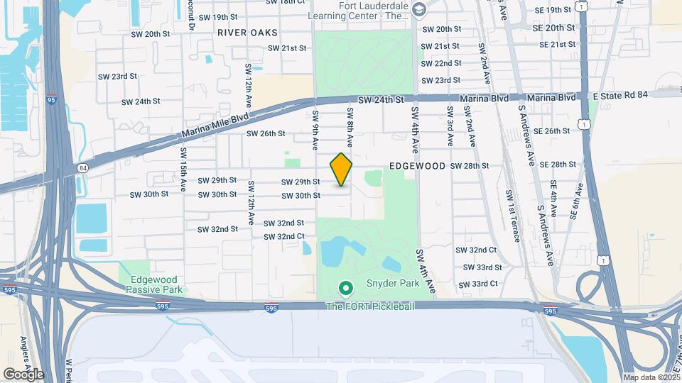 805 SW 30th St, Unit G Mapa y Detalles de la Ubicación