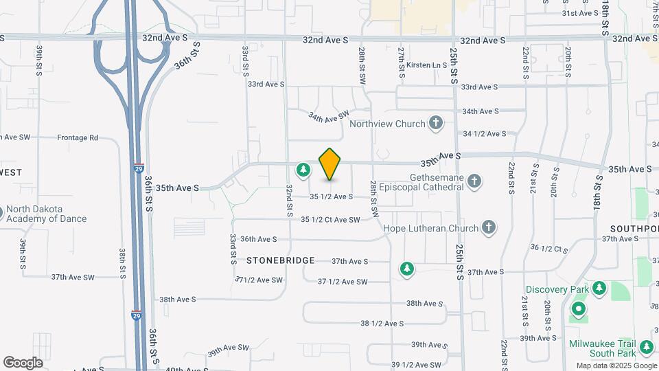 7268 30th St S Map and Location Details