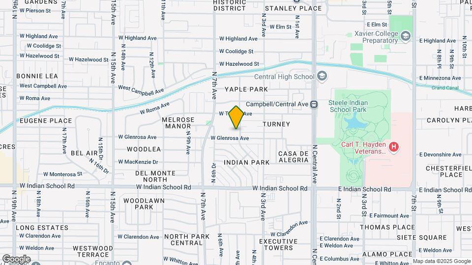 4330 N 5th Ave-Unit -105 Map and Location Details