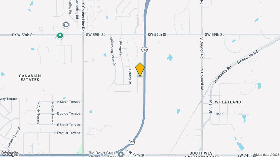 6520 Bentwood Dr Map and Location Details