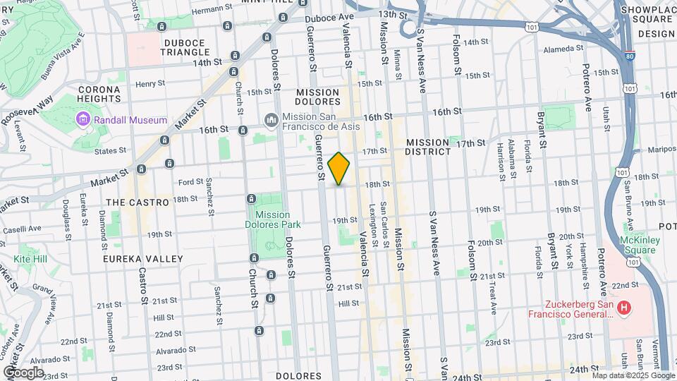 3551 18th St Map and Location Details