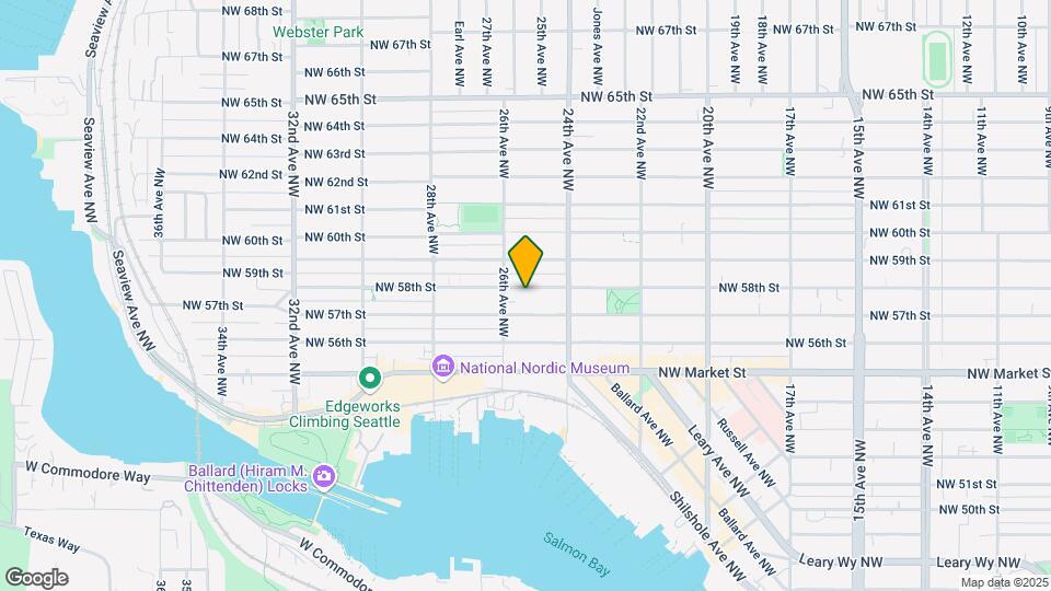 2437 NW 58th St Map and Location Details