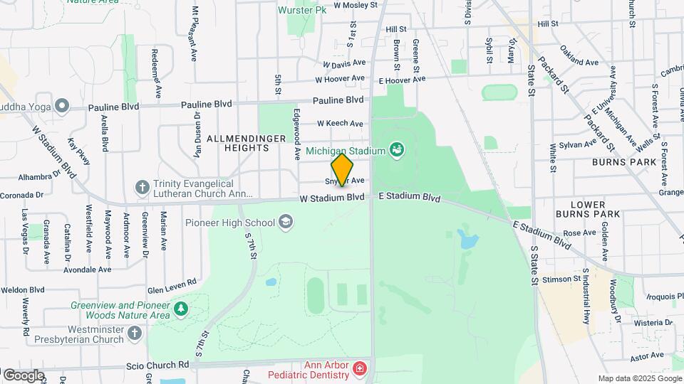 400 W Stadium Blvd, Unit 0 Map and Location Details