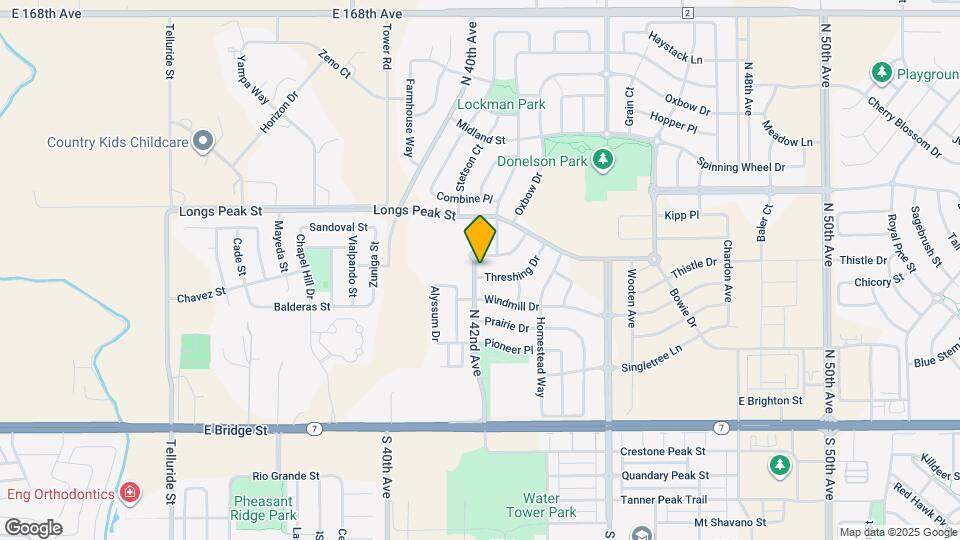 4291 Threshing Dr Map and Location Details