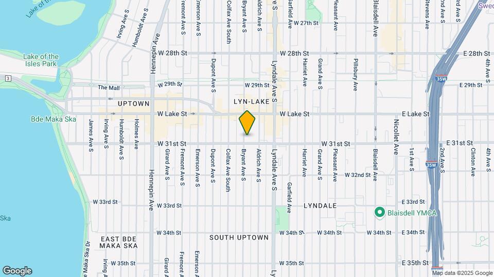 3041 Bryant Ave S Mapa y Detalles de la Ubicación