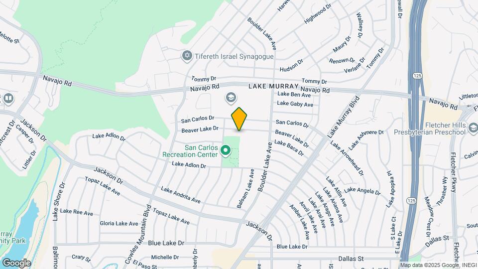 8151 Beaver Lake Dr Map and Location Details