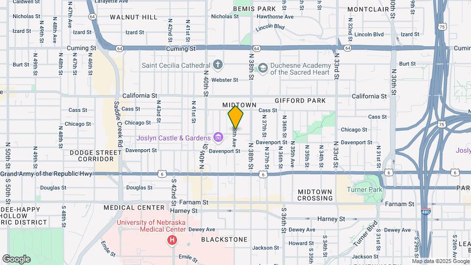 3824 Chicago St Map and Location Details