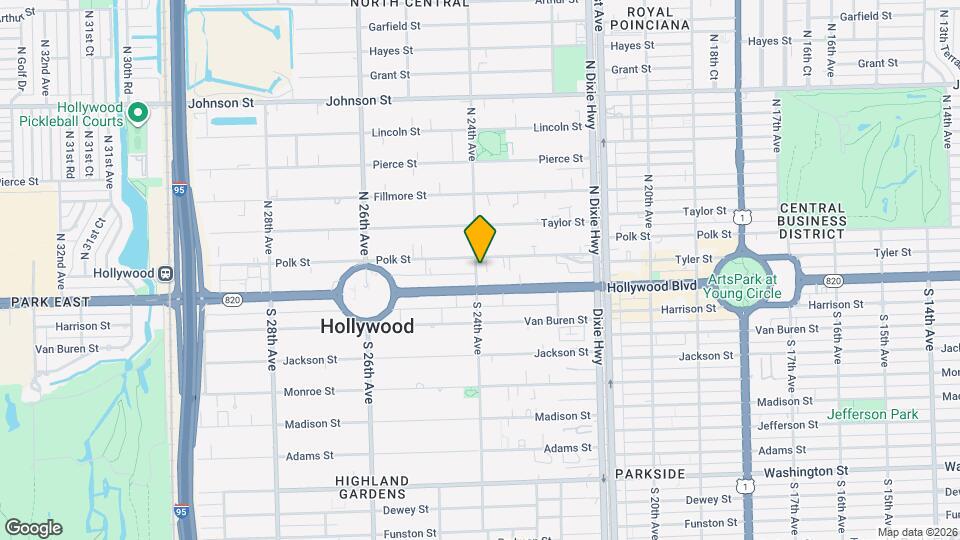 117 N 24th Ave Map and Location Details