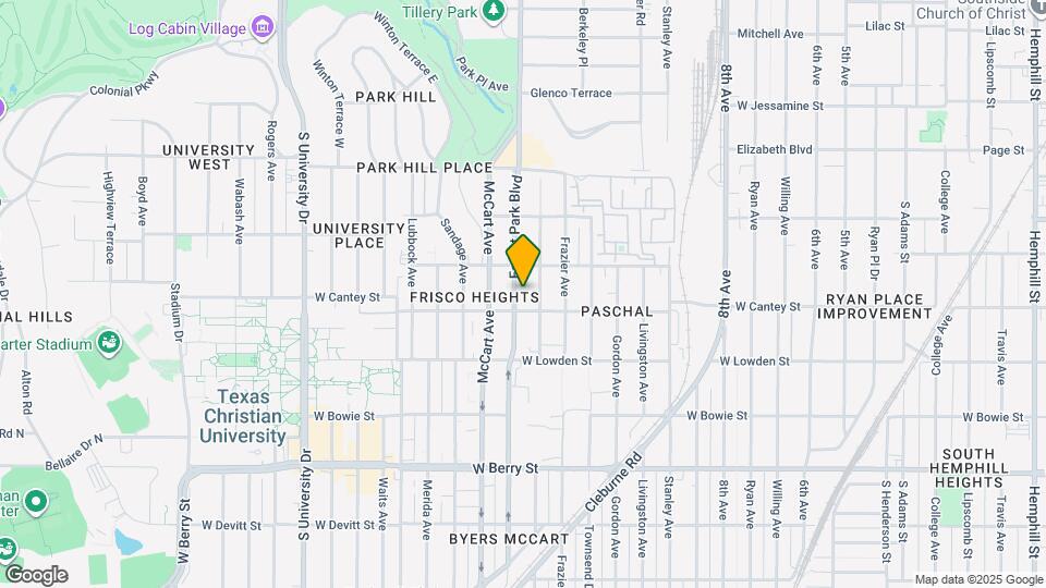 2725 Forest Park Blvd Map and Location Details