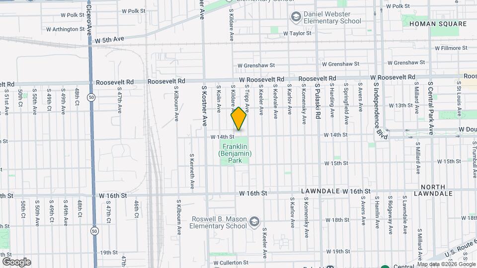 1357 S Kildare Ave Map and Location Details