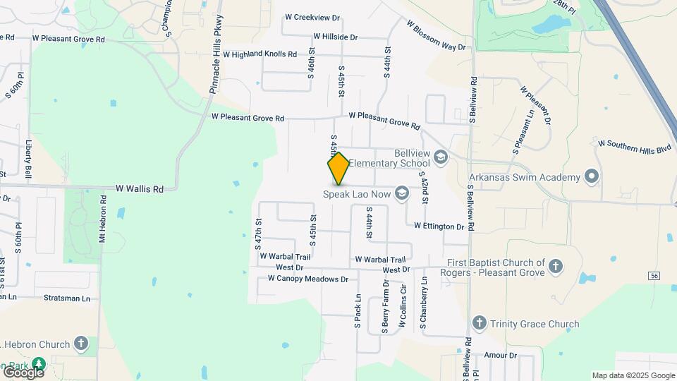 4416 W Arlington Dr Map and Location Details