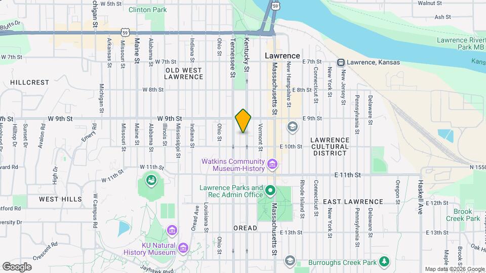 929-933 Kentucky St Map and Location Details