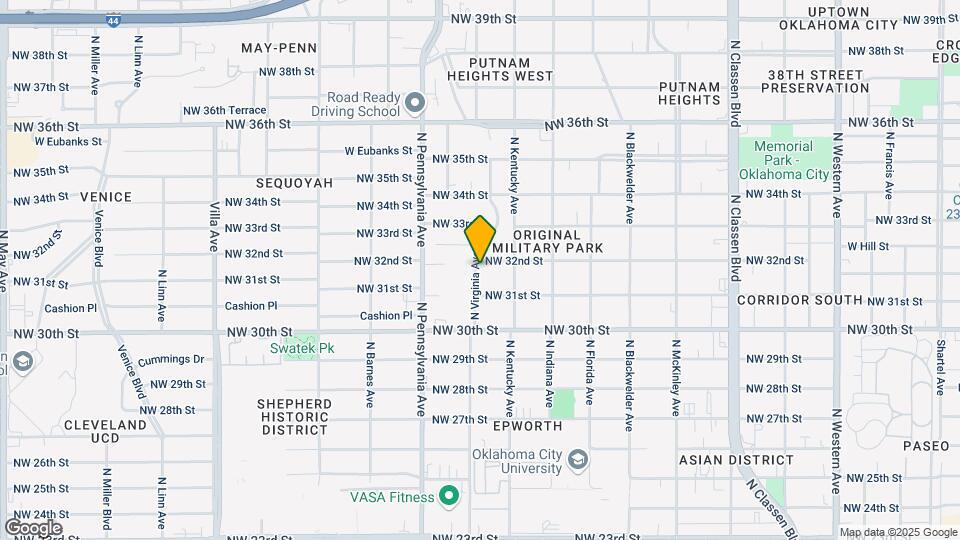 3224 N Virginia Ave Map and Location Details