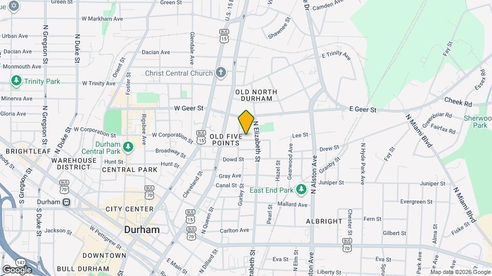 307 Lyric St Mapa y Detalles de la Ubicación