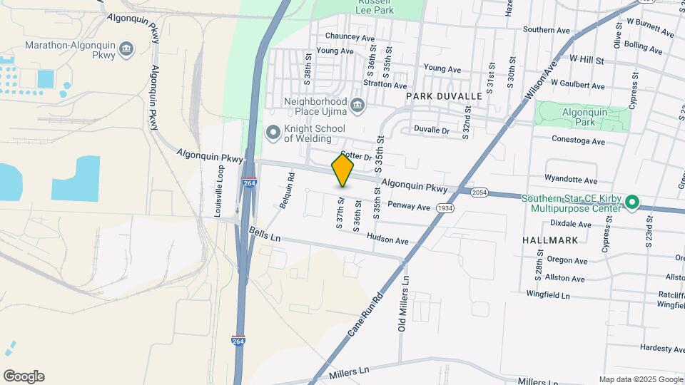 3613 Penway Ave Mapa y Detalles de la Ubicación