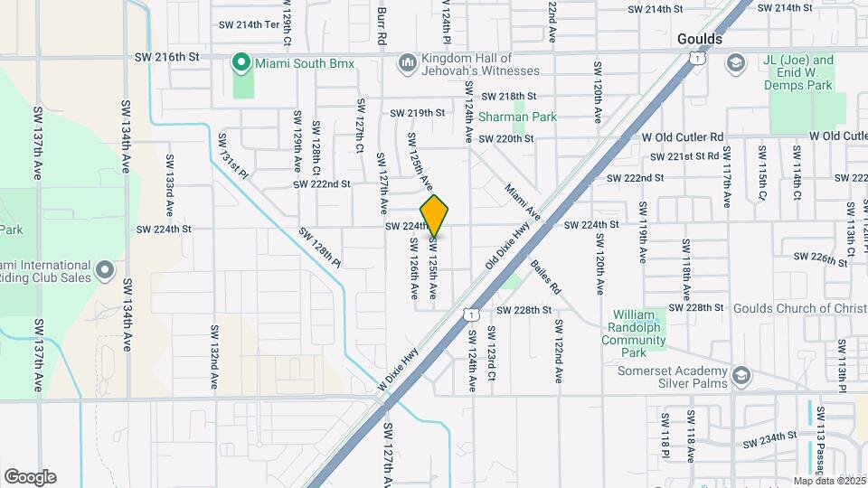 22467 SW 125th Ave Map and Location Details