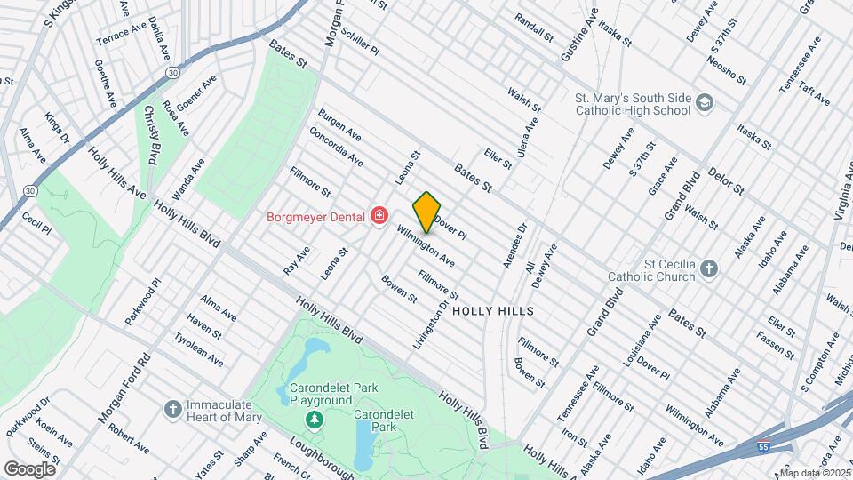 3967 Wilmington Ave Mapa y Detalles de la Ubicación