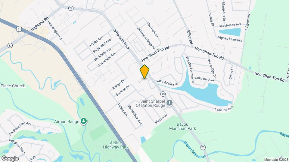 17530 Comfort Blvd Map and Location Details