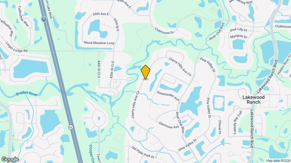 9996 Cherry Hills Ave Cir Map and Location Details