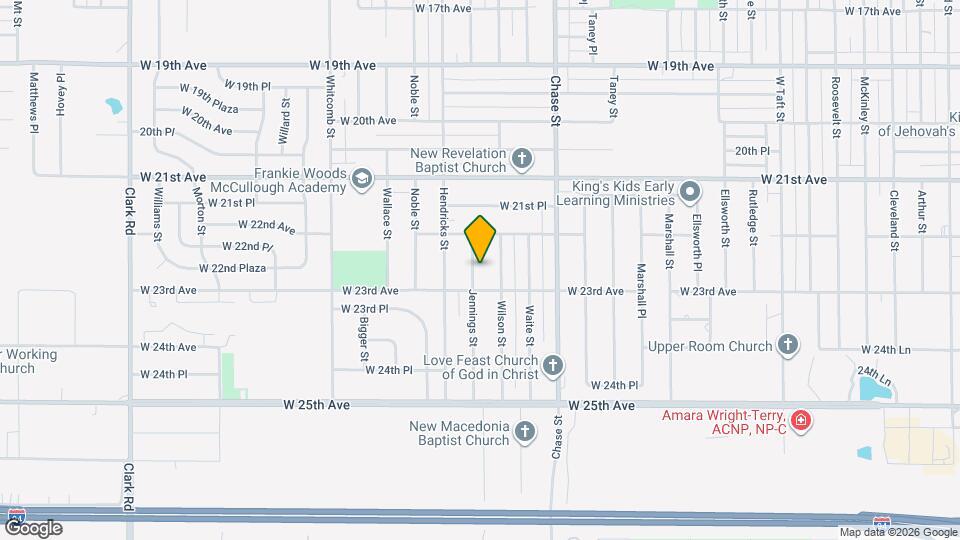 2277 Jennings St Mapa y Detalles de la Ubicación