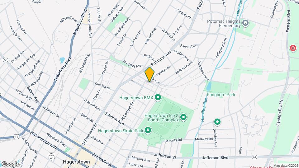 119 McComas St Map and Location Details