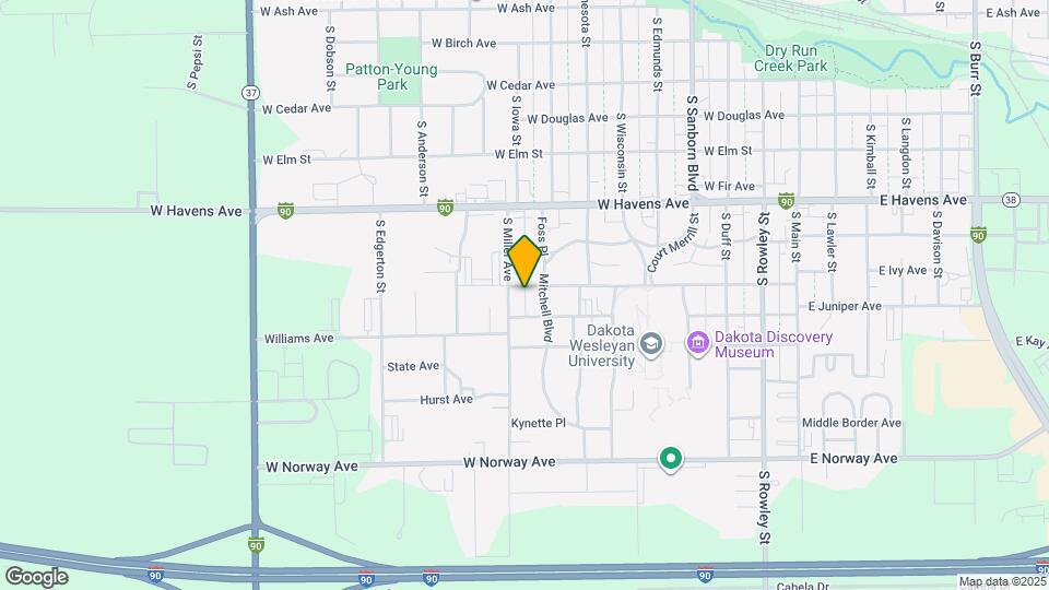 815 McCabe St Map and Location Details