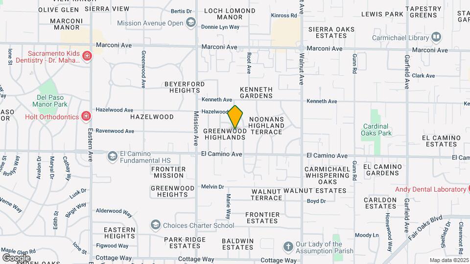 2524 Landwood Way Map and Location Details