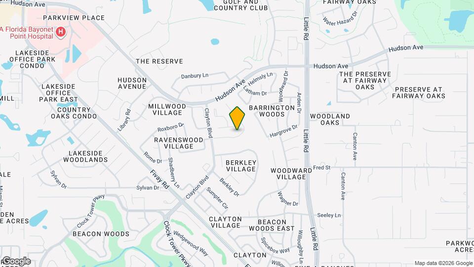 8621 Ashbury Dr Map and Location Details