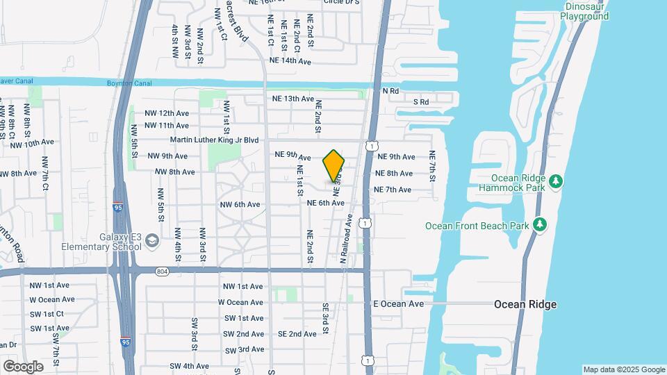 801 NE 3rd St Map and Location Details