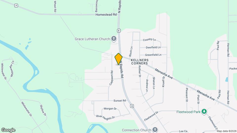 2218 N Rapids Rd Map and Location Details