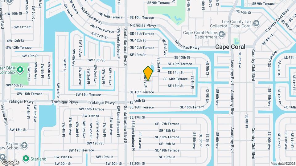 1417 SE 1st Pl Map and Location Details