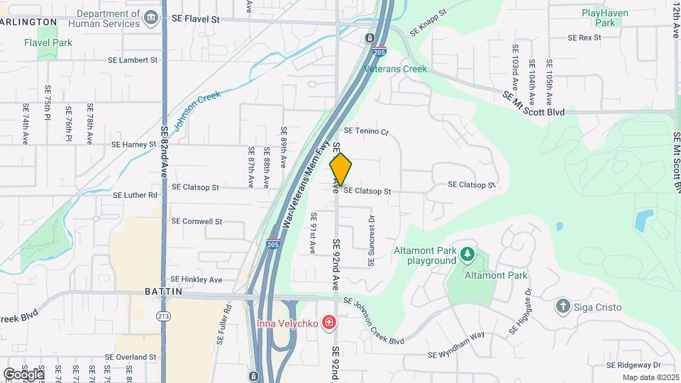 9212 SE Azalea St Mapa y Detalles de la Ubicación